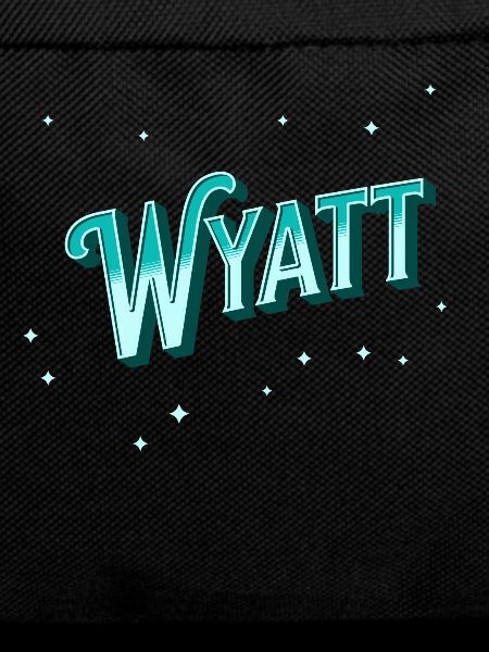 Wyatt name personalized
