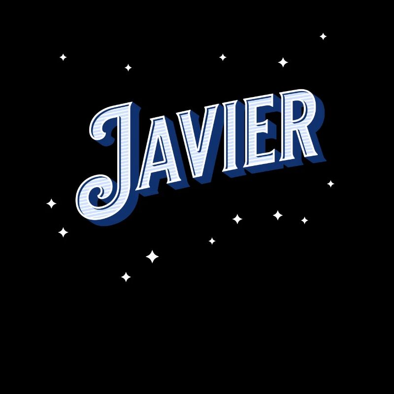 Javier Namen personalisiert