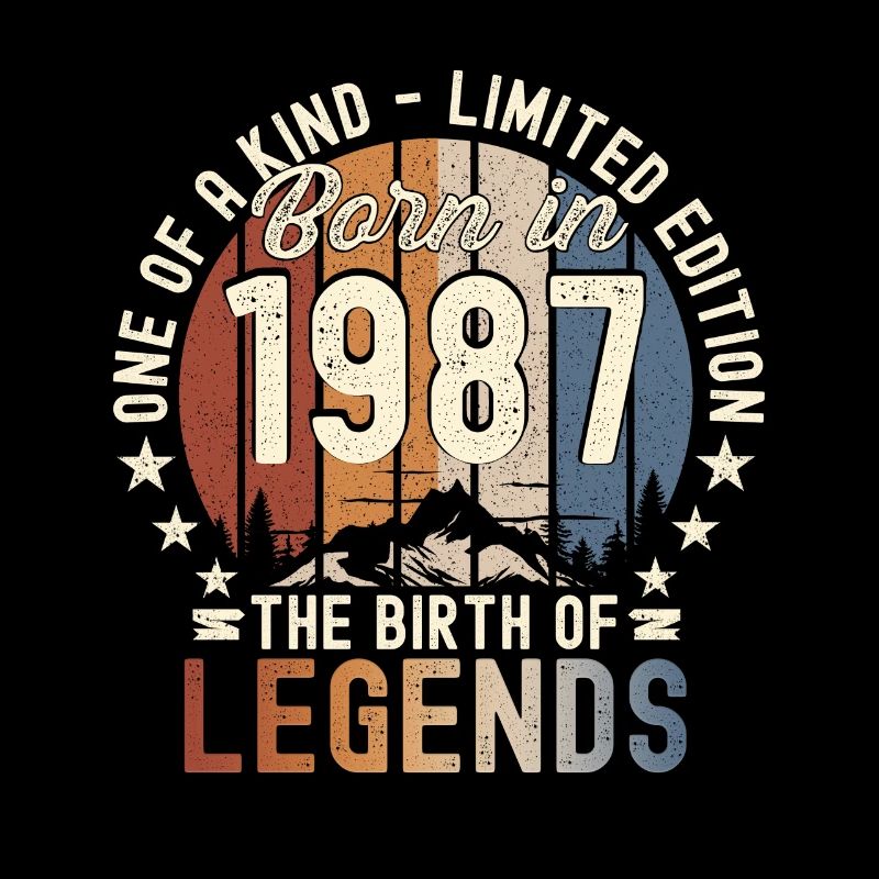 Legendär seit 1987 35. Geburtstag Geschenk Awesome