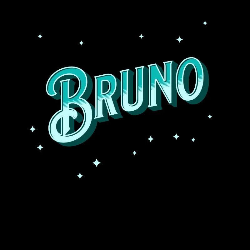 Bruno name personalized