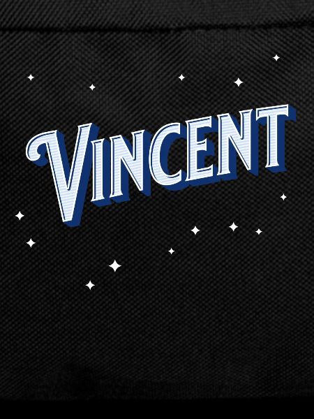 Vincent's name personalized