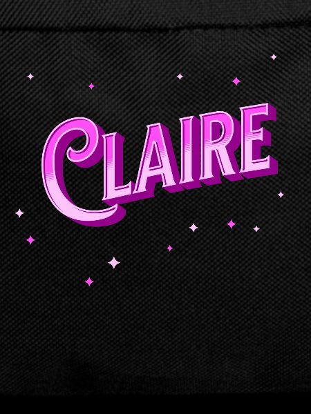 Claire name personalized