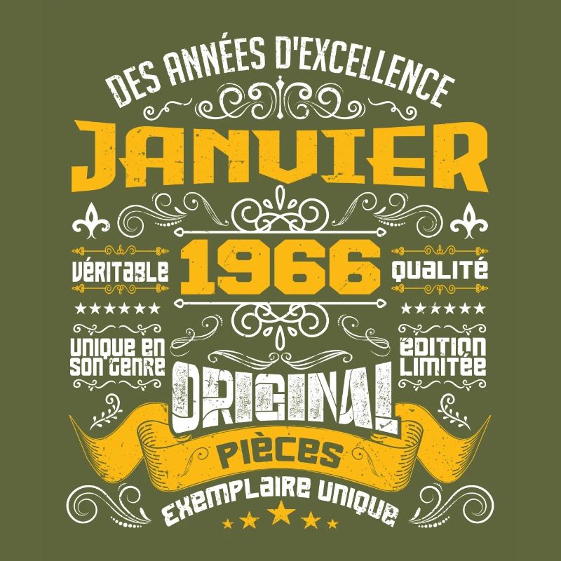 JANVIER 1966 | ORIGINAL PIÈCES