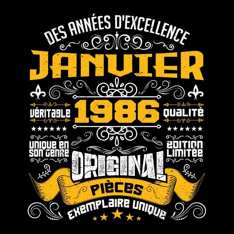 JANVIER 1986 | ORIGINAL PIÈCES