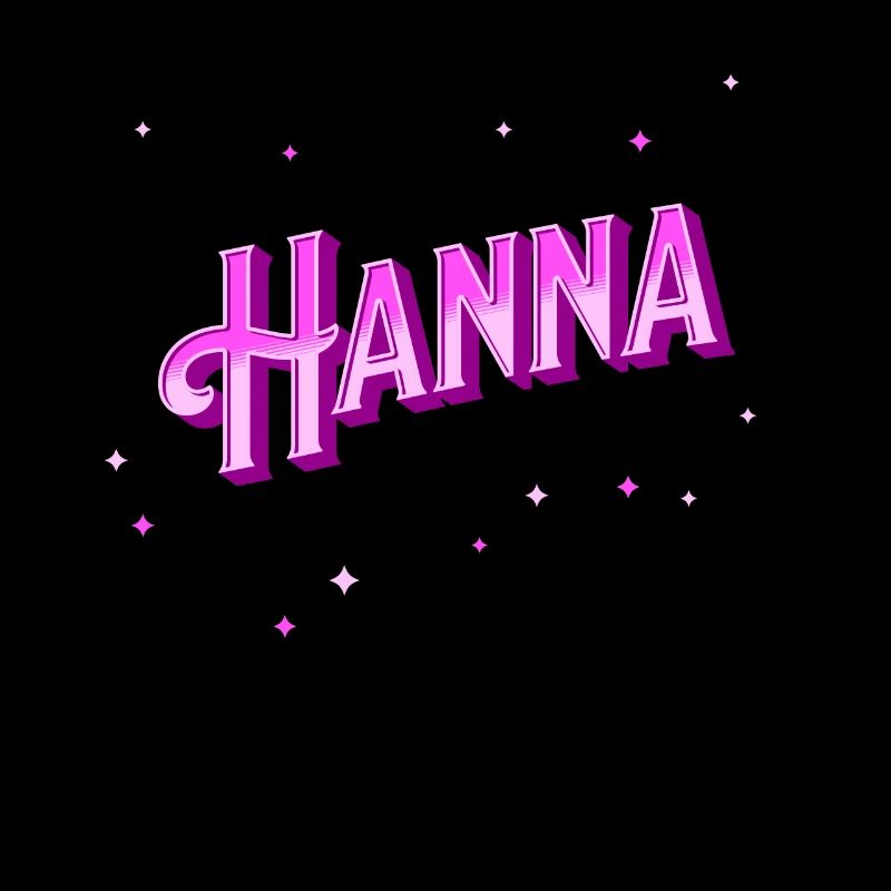 Hanna name personalized