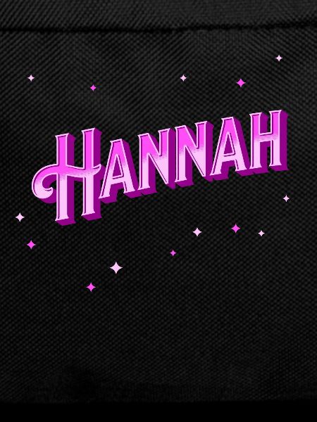 Hannah name personalized
