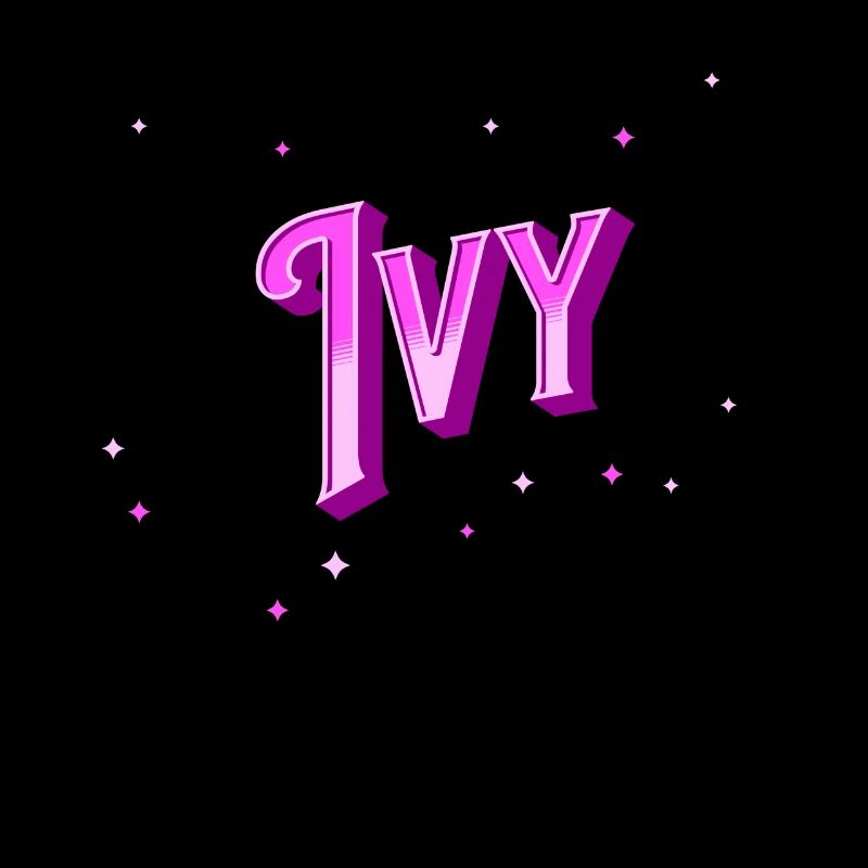 Ivy name personalized