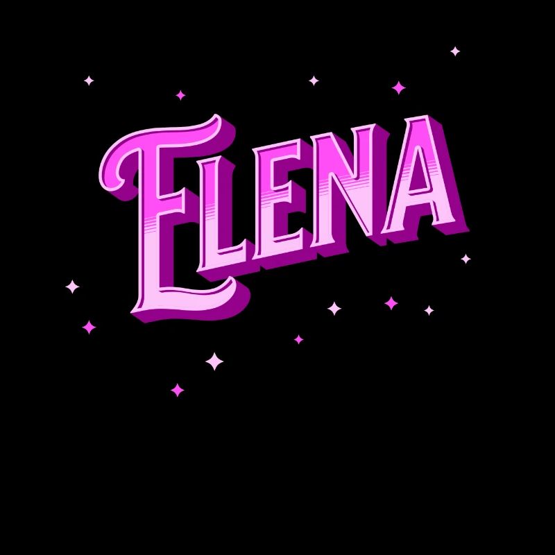 Elena's name personalized