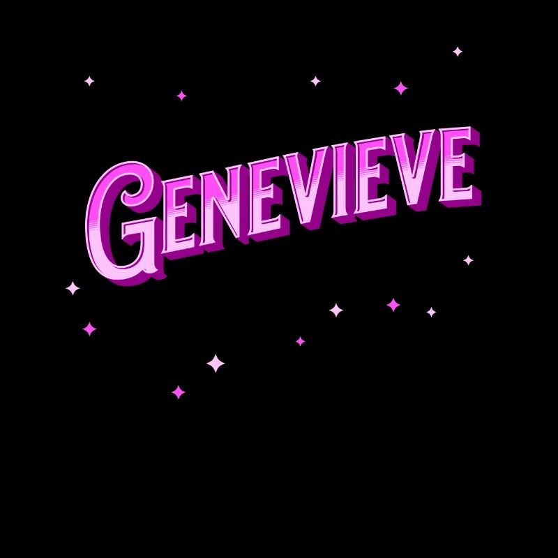 Genevieve names personalized