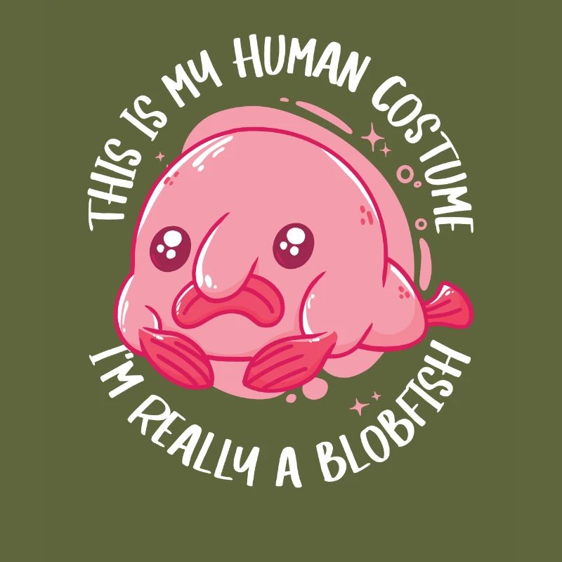 Blobfish Poisson Funny Blob Blobby Blobfish