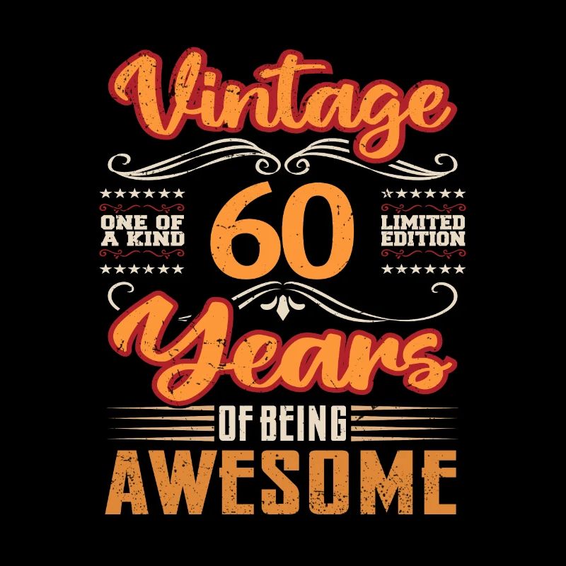 Vintage | 60 Geburtstagsgeschenkideen