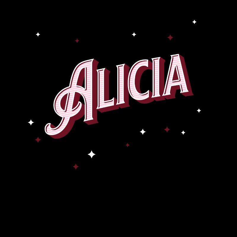 Alicia name personalized