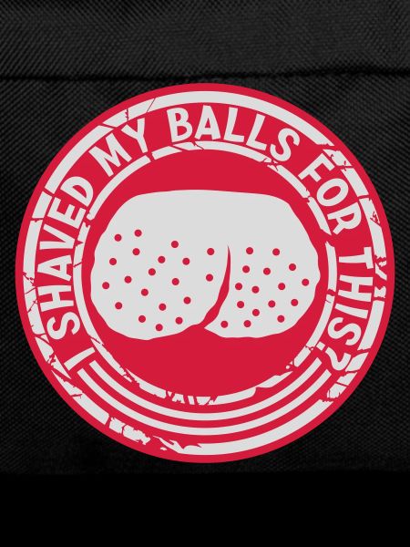 I shaved my balls