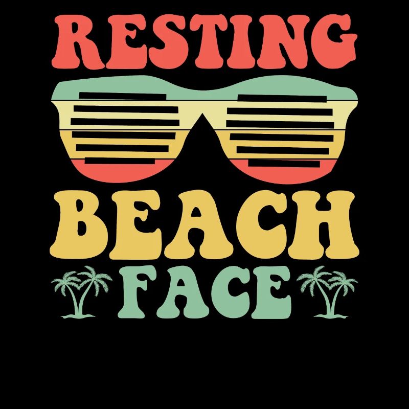 Repos face à la plage - vacances d’été