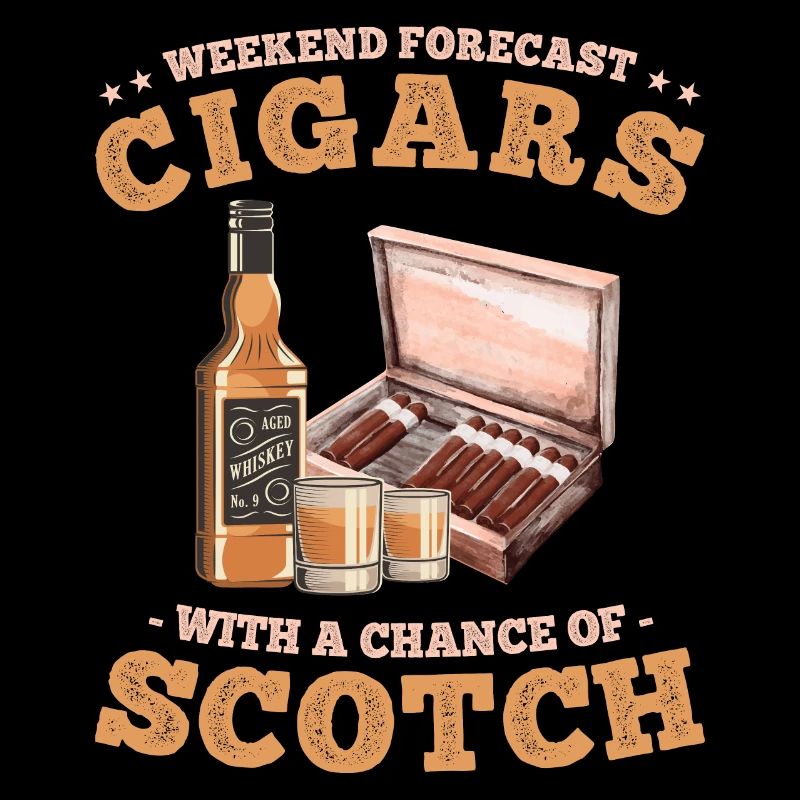 Weekend Forecast Cigars with a Chance of Scotch
