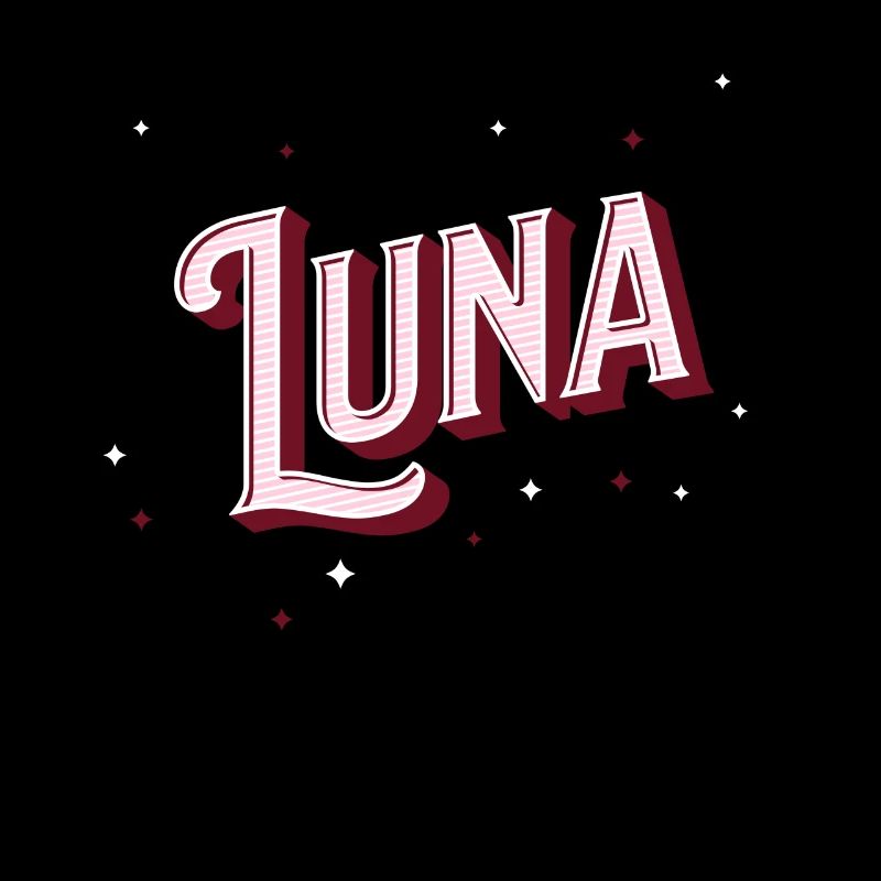 Luna name personalized