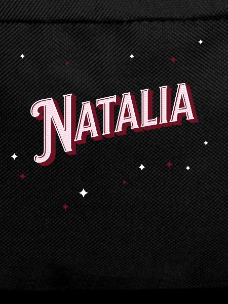 Natalia's name personalized