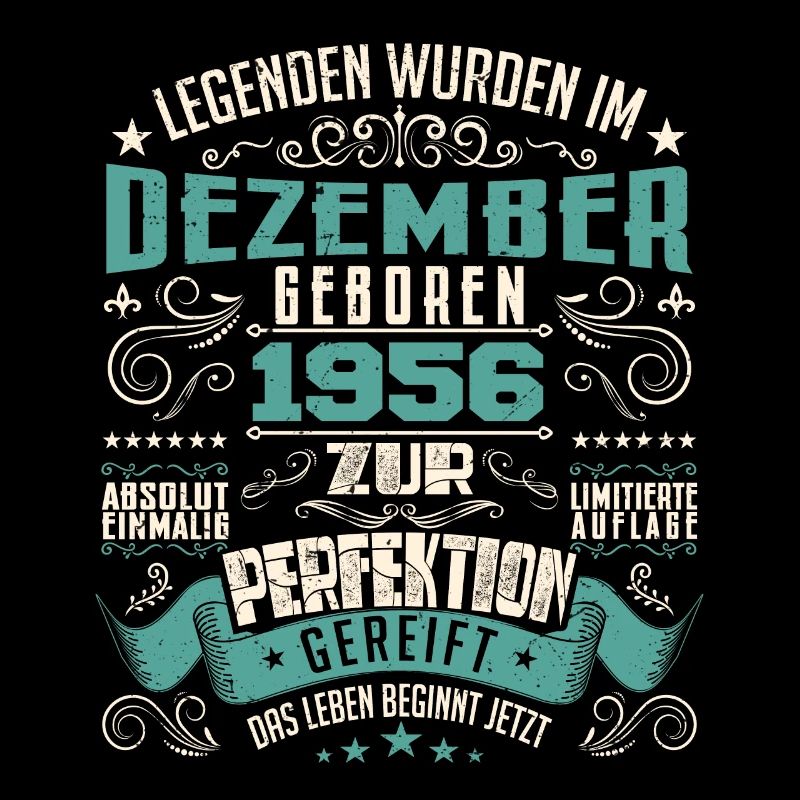 Legenden werden geboren im Dezember 1956