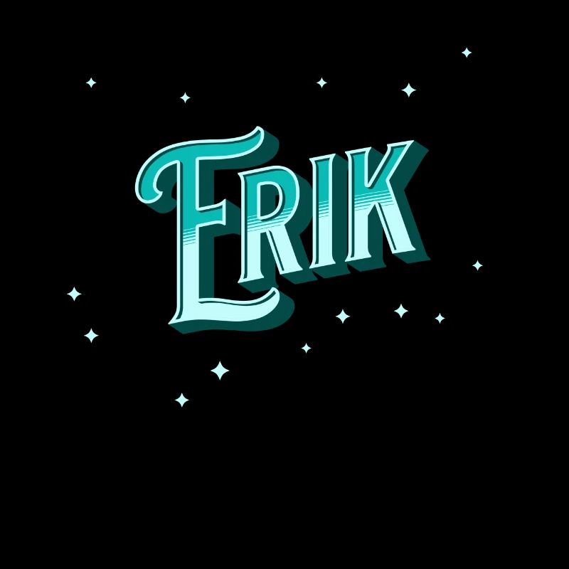 Erik name personalized