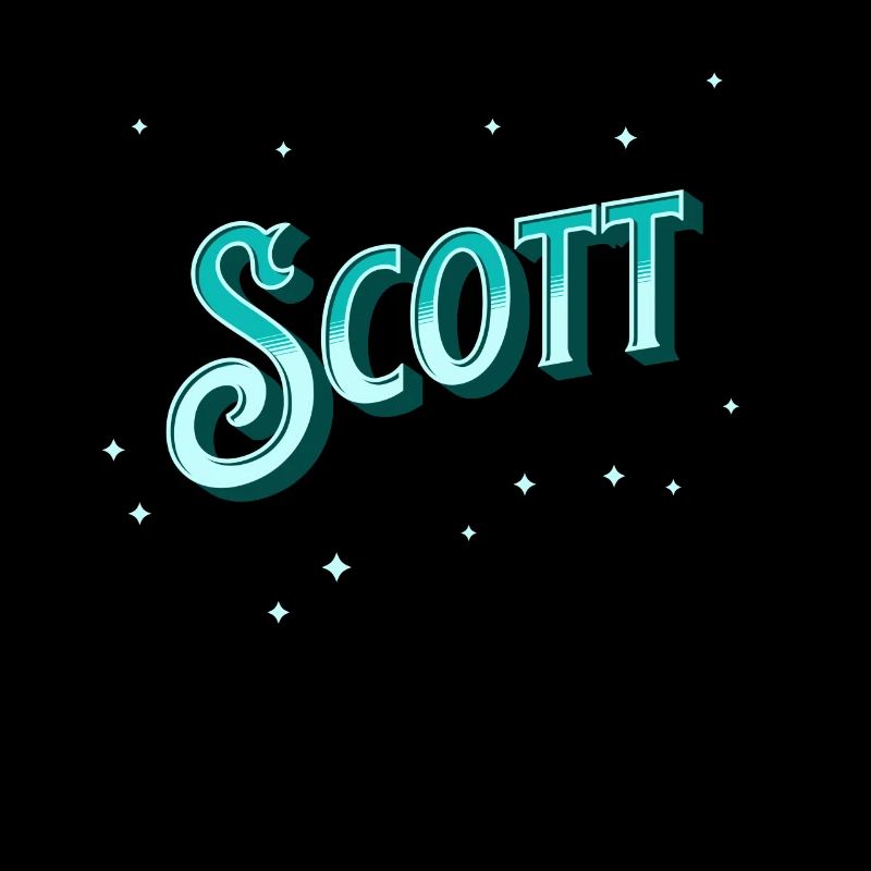 Scott name personalized