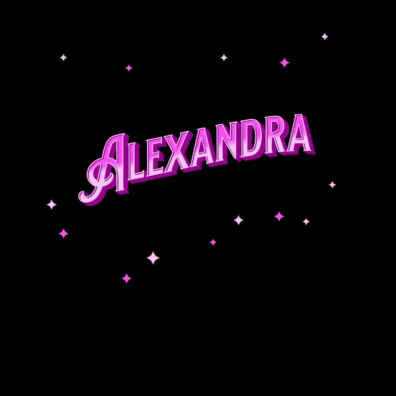 Alexandra's name personalized