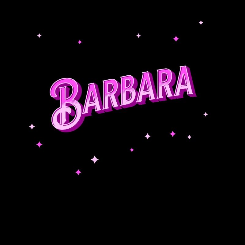 Barbara name personalized