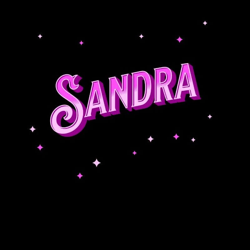 Sandra name personalized