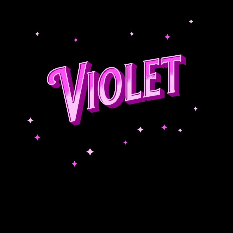 Violet name personalized