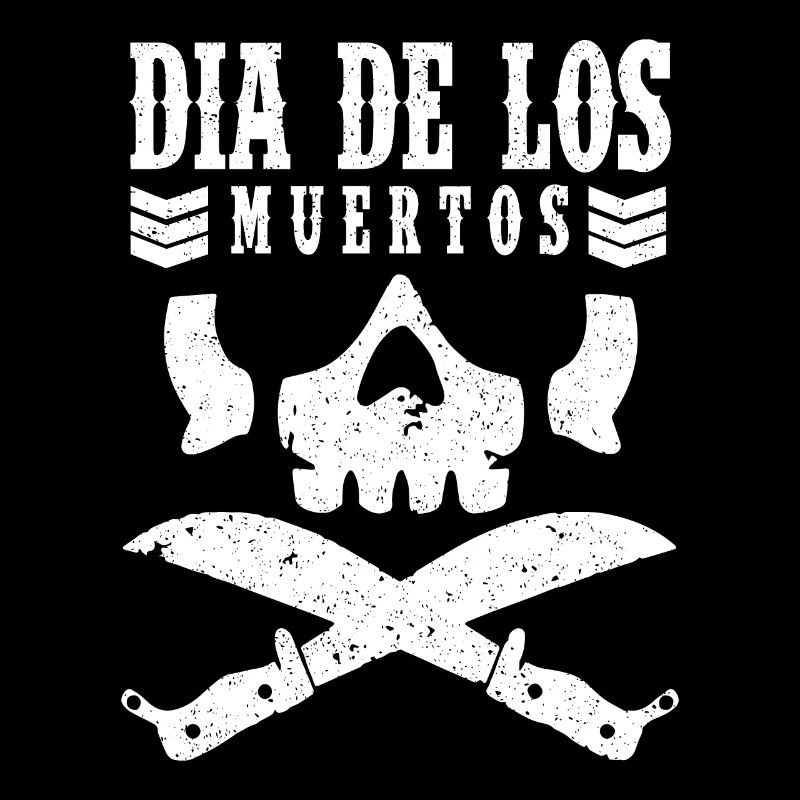 Crâne de Dia de los Muertos
