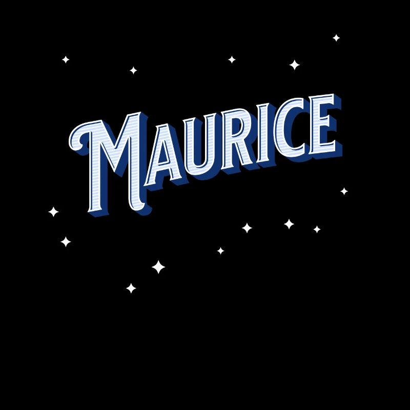 Maurice's name personalized