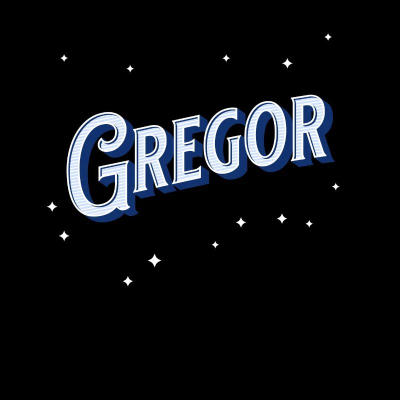 Gregor name personalized