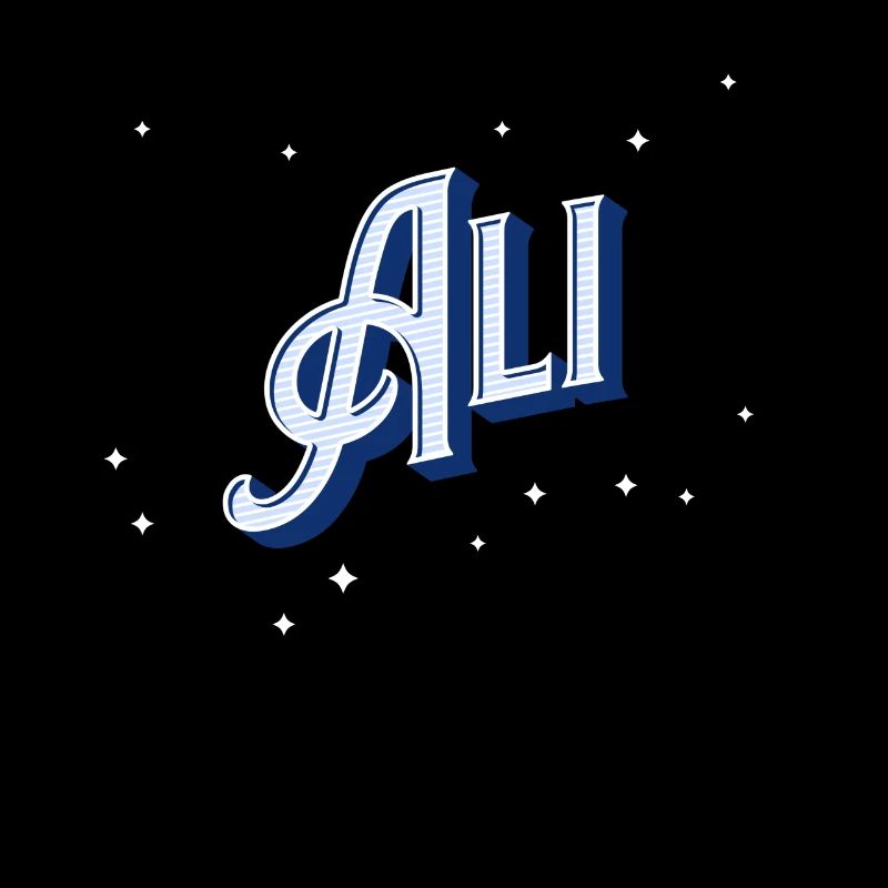 Ali name personalized