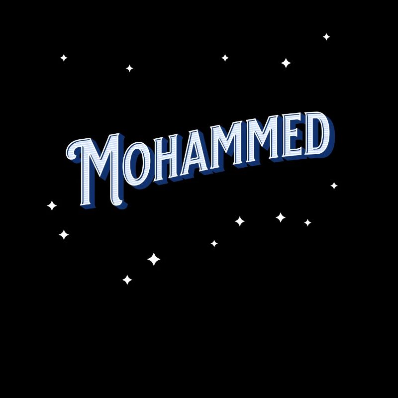 Muhammad's name personalized