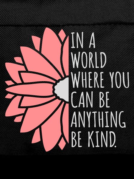 you can be kind