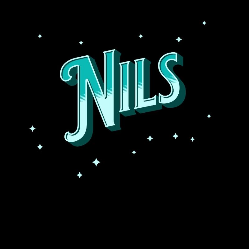 Nil's name personalized