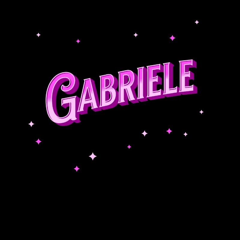 Gabriele's name personalized