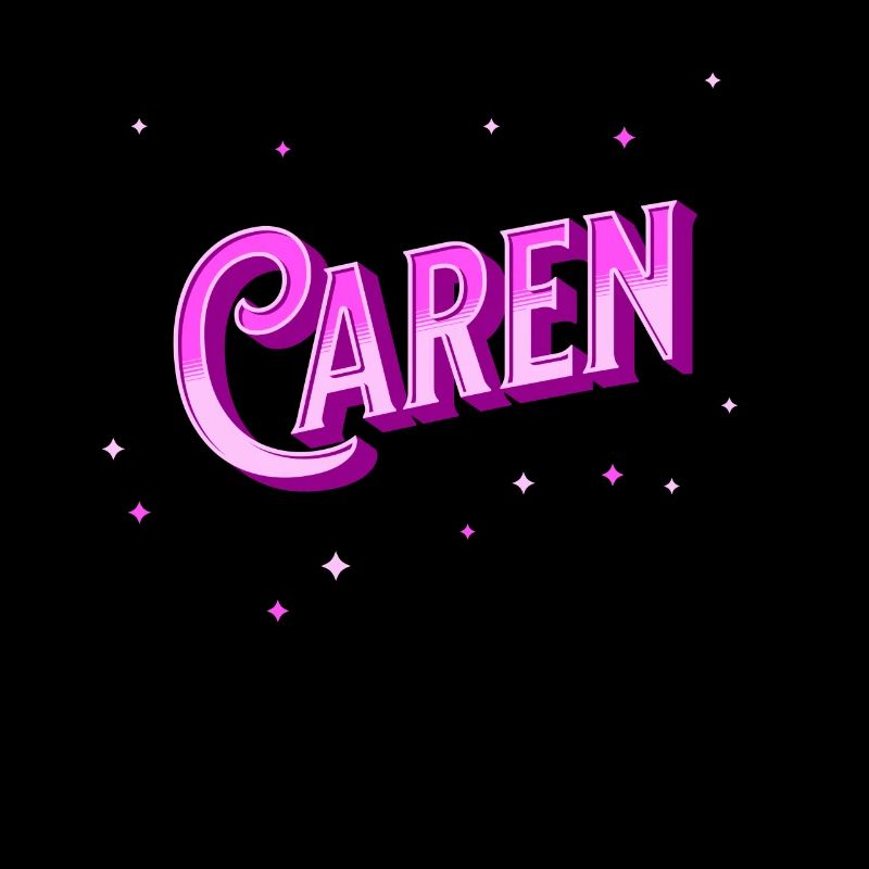 Caren name personalized