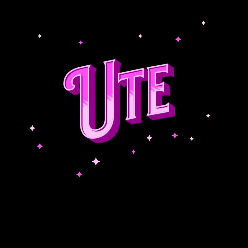 Ute name personalized