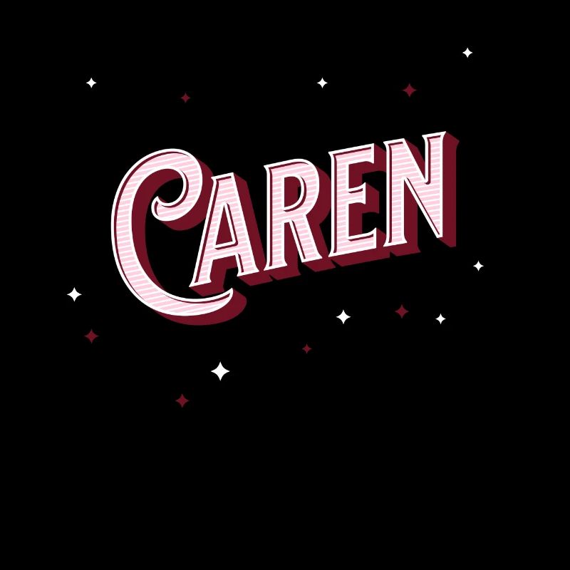 Caren name personalized