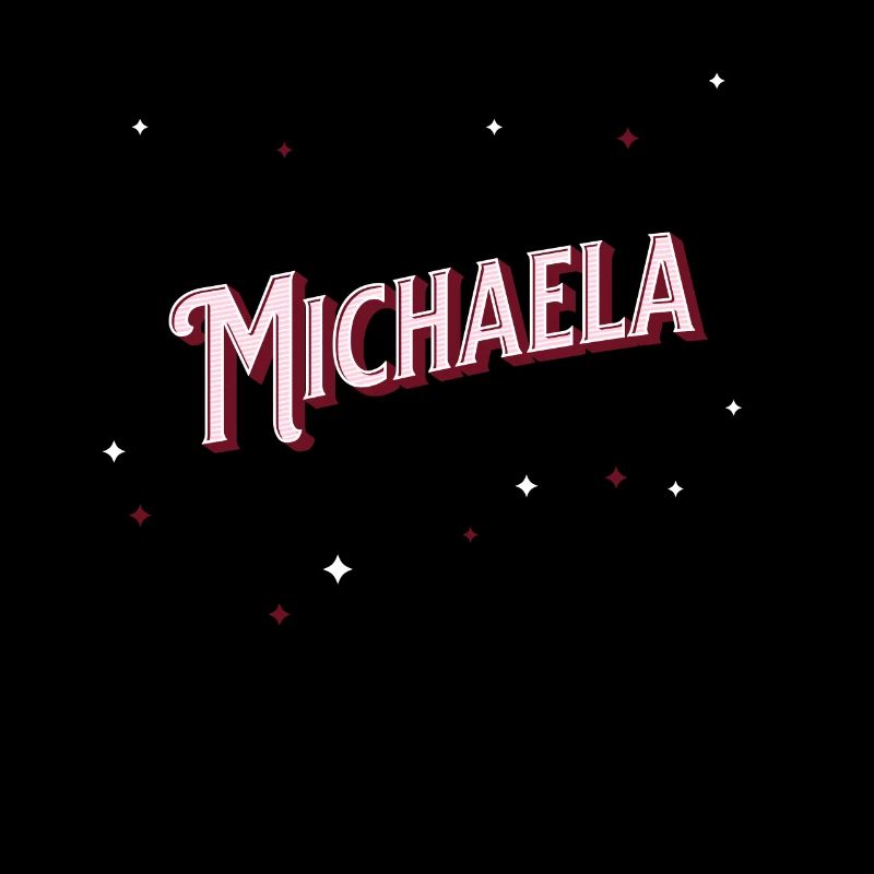 Michaela's name personalized