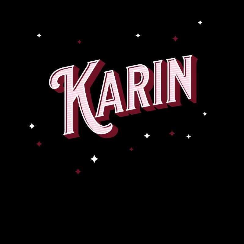 Karin's name personalized