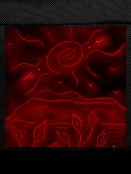 RED NIGHT LANDSCAPE
