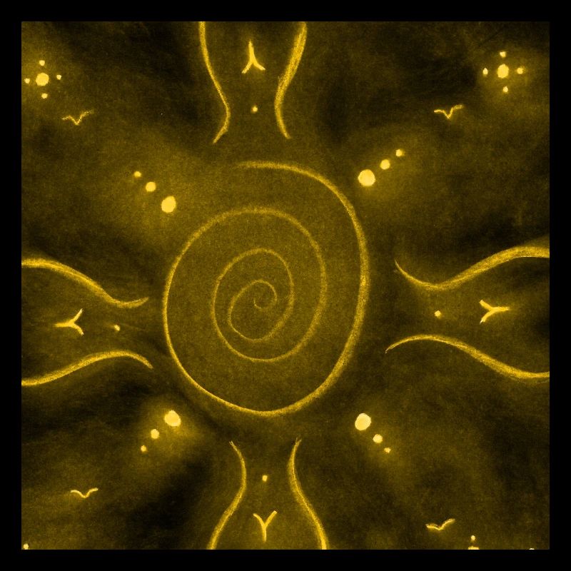 SUNNY YELLOW MANDALA