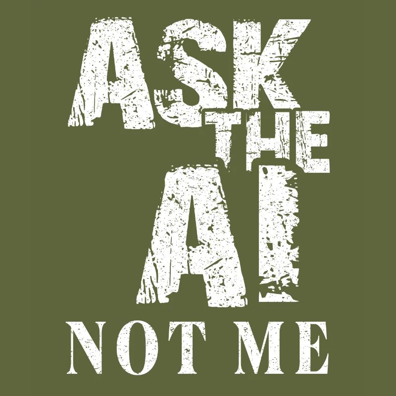 AI Artificial Intelligence Funny Nerd Saying
