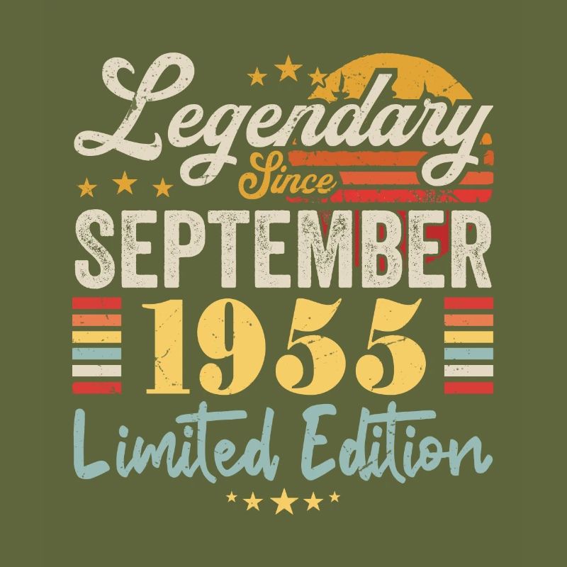 Birthday Gift 1955 Legends September 1955