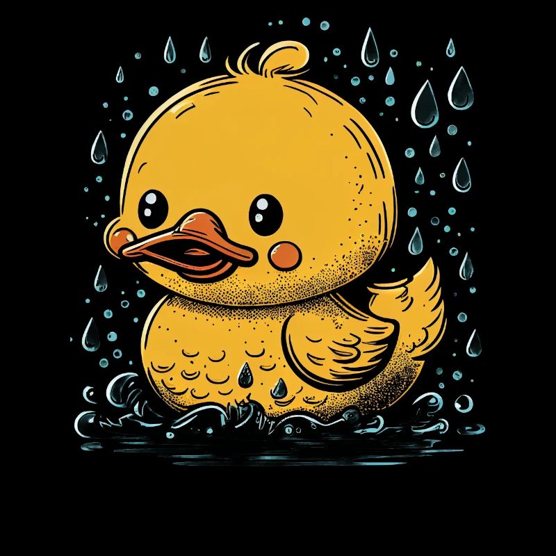 Rubber ducks bathroom Yellow duck