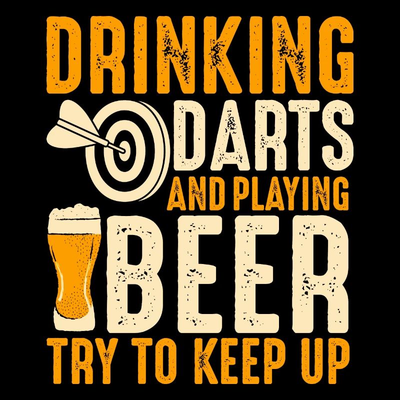 Darts Drinking and Playing Beer Try to keep up