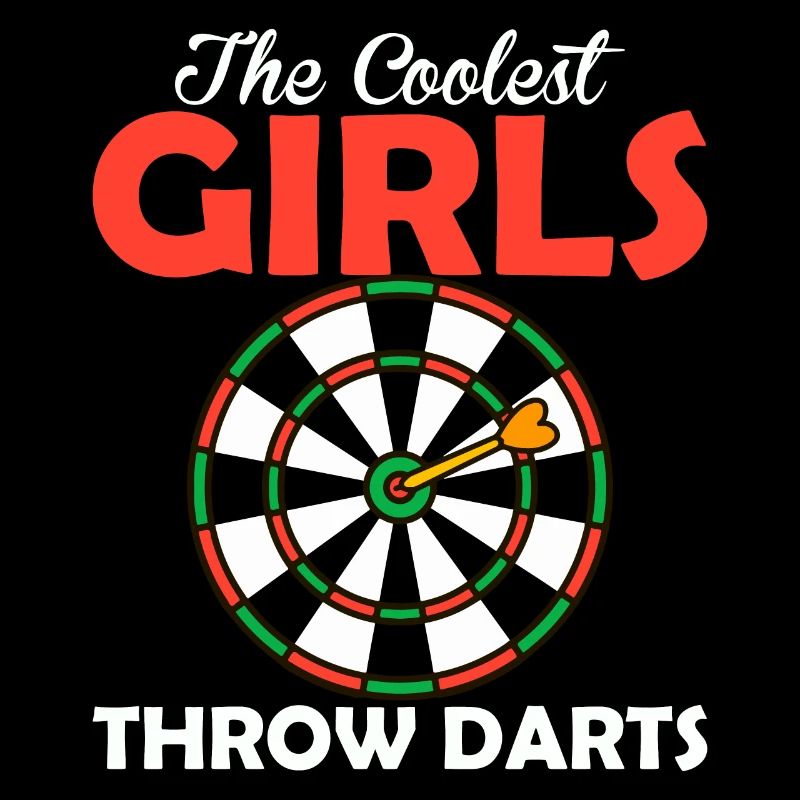 Die Coolsten Mädchen Werfen Darts
