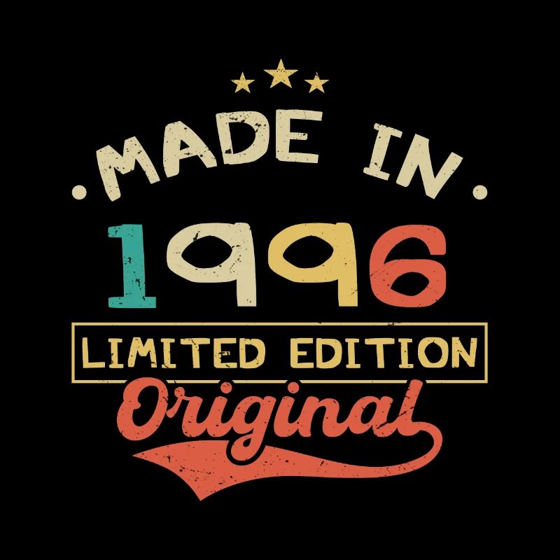Made in 1996 | Limited Edition 1996 | Original