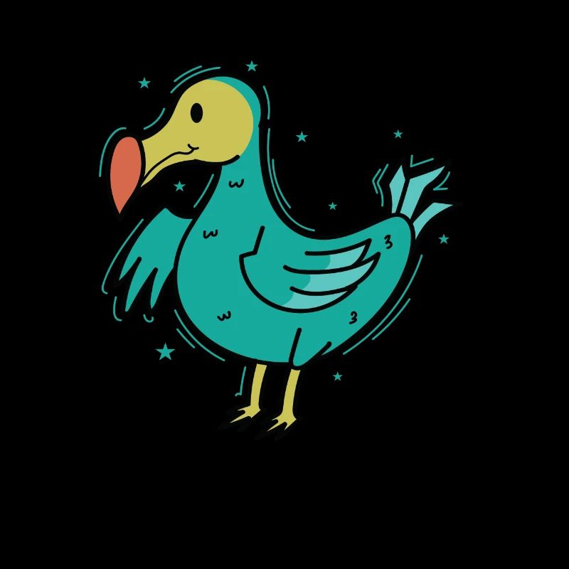 netter Dodo Vogel aus Mauritius